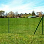 Euro Fence Steel 25×0.8 m Green