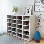 Shoe Rack Engineered Wood 92x30x67.5 cm White