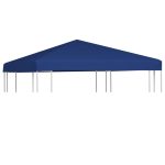 Gazebo Top Cover 310 g/m² 3×3 m Blue