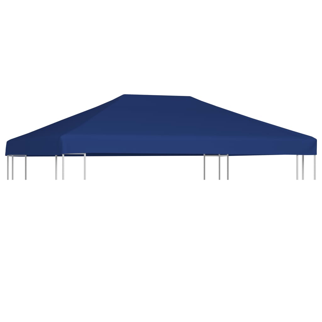 Gazebo Top Cover 310 g/m² 4×3 m Blue