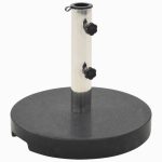 Parasol Base Granite 20 kg Round Black