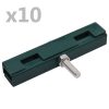 Garden U Mat Connector 10 Sets Green