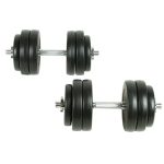 18 Piece Dumbbell Set 30 kg