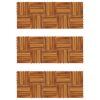 Decking Tiles Vertical Pattern 30 x 30 cm Acacia Set of 30