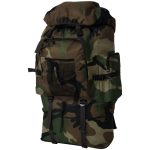 Army-Style Backpack XXL 100 L Camouflage