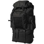 Army-Style Backpack XXL 100 L Black