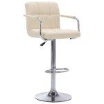 Bar Stool Cream Fabric