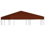 Gazebo Top Cover 310 g/m² 3×3 m Terracota