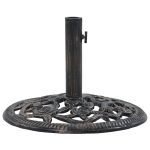 Umbrella Base Bronze 12 kg 48 cm Cast Iron