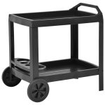 Beverage Cart Anthracite 69x53x72 cm Plastic