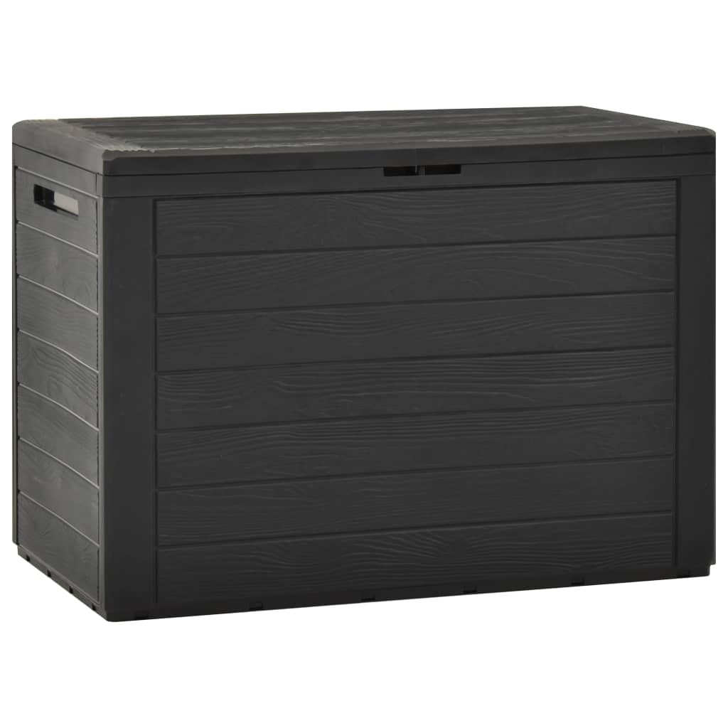 Garden Storage Box Anthracite 78x44x55 cm