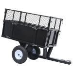 Tipping Trailer for Lawn Mower 150 kg Load