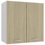 Hanging Cabinet Sonoma Oak 60x31x60 cm Engineered Wood