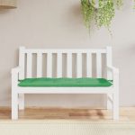 Garden Bench Cushion Green 120x50x7 cm Oxford Fabric