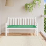 Garden Bench Cushion Green 150x50x7 cm Oxford Fabric