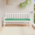 Garden Bench Cushion Green 180x50x7 cm Oxford Fabric