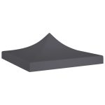 Party Tent Roof 2×2 m Anthracite 270 g/m²