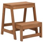 Foldable Step Stool Solid Firwood