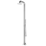 Garden Shower 225 cm Stainless Steel