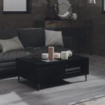 Coffee Table Black 90x60x35 cm Engineered Wood