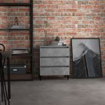 Sideboard Concrete Grey 60x35x69 cm Engineered Wood