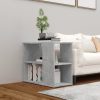 Side Cabinet Concrete Grey 60x30x50 cm Engineered Wood