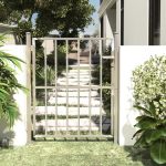 Garden Gate 100×125 cm Stainless Steel