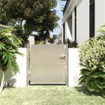 Garden Gate 100×100 cm Stainless Steel