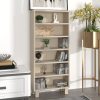 CD Cabinet HAMAR Honey Brown 45x18x100 cm Solid Wood Pine