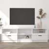 TV Cabinet White 150×33.5×45 cm Engineered Wood