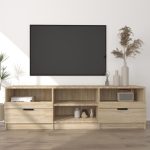 TV Cabinet Sonoma Oak 150×33.5×45 cm Engineered Wood