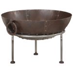 Fire Pit 55x55x38 cm Iron