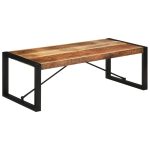 Dining Table 120x55x40 cm Solid Rough Wood Mango